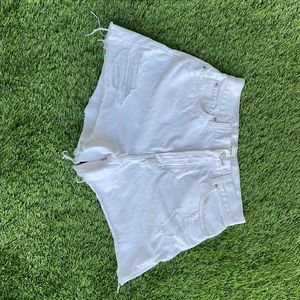 Urban Outfitters White A-Line Shorts